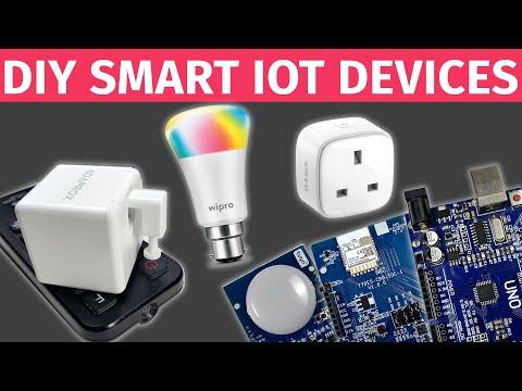 DIY Smart Plug and Bulb on Tuya IoT | Adaprox Fingerbot | Sandwich CBU kit with Arduino