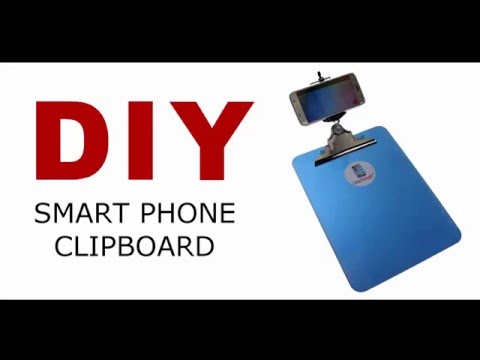 DIY Smartphone Clipboard