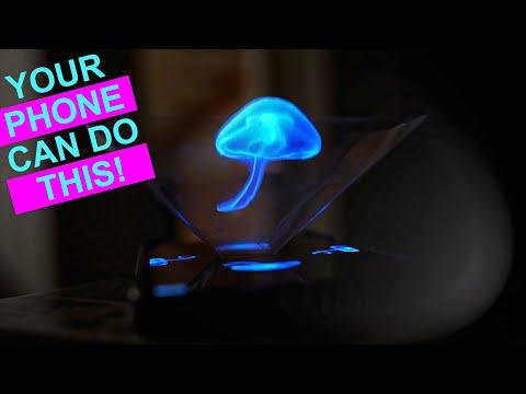 DIY Smartphone Hologram - Easy but Amazing 3D Hack