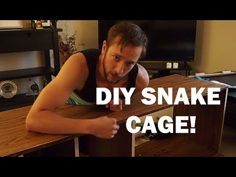 DIY Snake Cage: Part 1