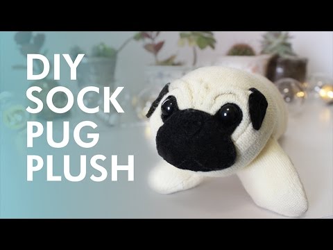 DIY Sock Pug Plush | LDP