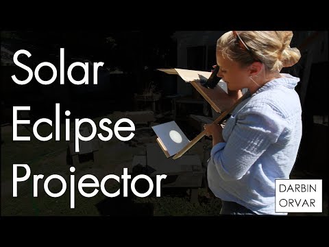 DIY Solar Projector for Watching the Eclipse Safely