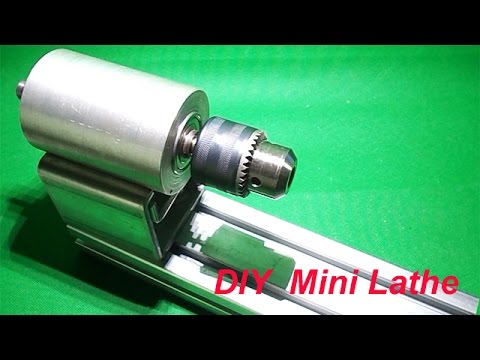 DIY Spindle Lathe Chucks Homemade Wood Lathe Headstock Drill Mill Free Energy Generator Electricity