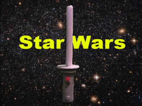 DIY Star Wars LED Lightsaber Cake Topper NO Wiring