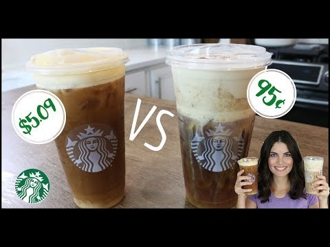 DIY Starbucks Pumpkin Cream Cold Brew COPYCAT RECIPE | Low Cost Recreation