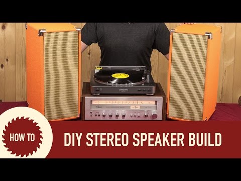 DIY Stereo Speaker Build