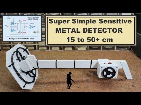 DIY Super Simple Sensitive Metal Detector