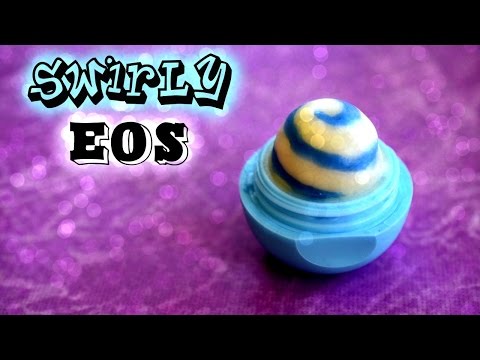 DIY Swirly EOS // Willy Wonka Inspired EOS // Easy Swirl EOS DIY for a handmade gift // DIY Fail