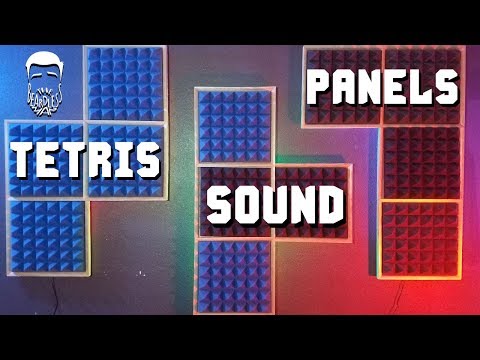 DIY Tetris Sound Panels