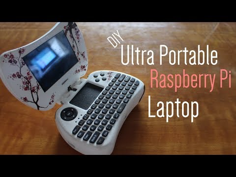DIY Ultra Portable Raspberry Pi Laptop