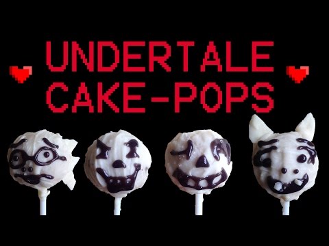 DIY Undertale Cake Pops