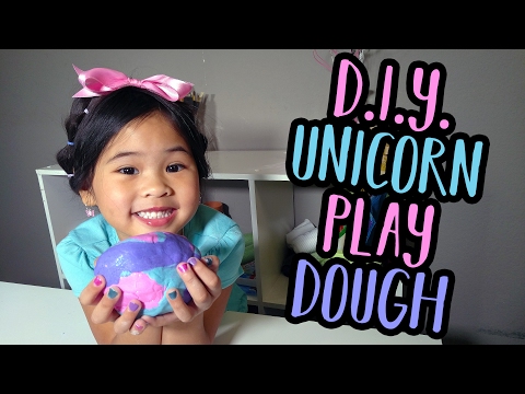 DIY Unicorn Play Dough | Super Soft and Sparkly Play Dough!