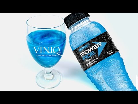 DIY VINIQ SPARKLE POWERADE !! With Fanta Drink