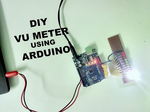 DIY VU Meter using Arduino