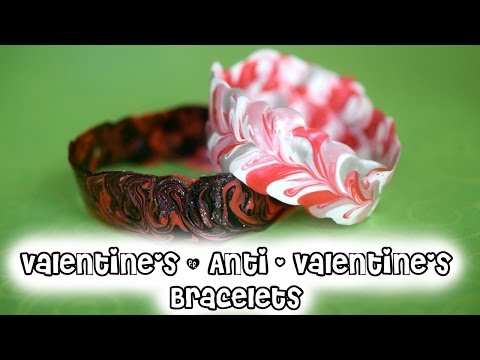 DIY Valentine's Day Bracelets // Easy Handmade Vday Gift