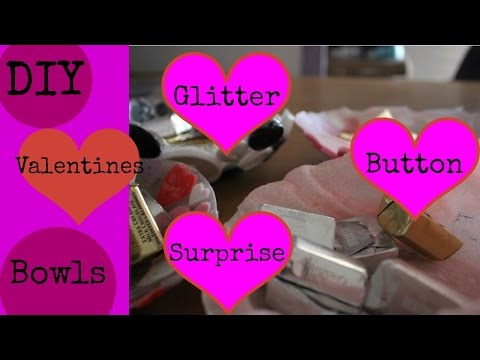 DIY Valentines Day Bowls