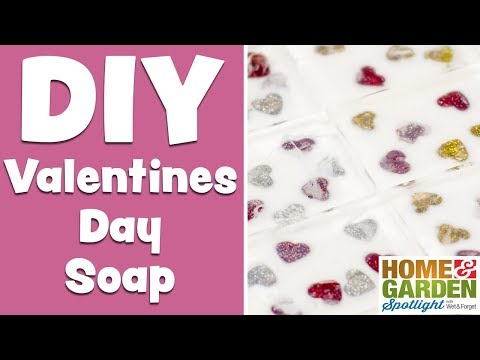 DIY Valentines Day Soap