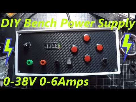 DIY Variable Bench Adjustable Power Supply &amp;quot;Minghe D3806&amp;quot; 0-38V 0-6A