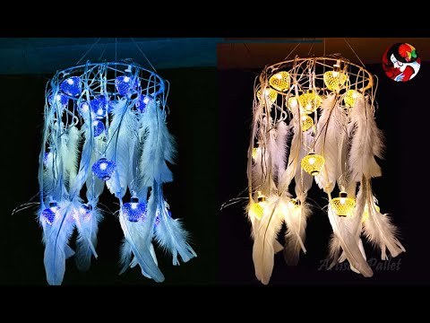 DIY Wall Hanging Craft Ideas | Easy way to make Dream Catcher | DIY Ideas for Teenage Rooms