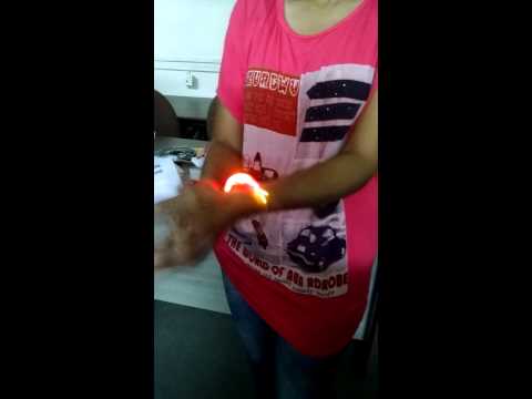 DIY Wearable Clap Lit Bracelet