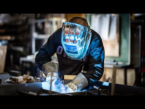 DIY Welding Table Cover // Way Cheaper Than a Store Bought Welding Table