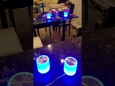 DIY Wifi Touch Lamps