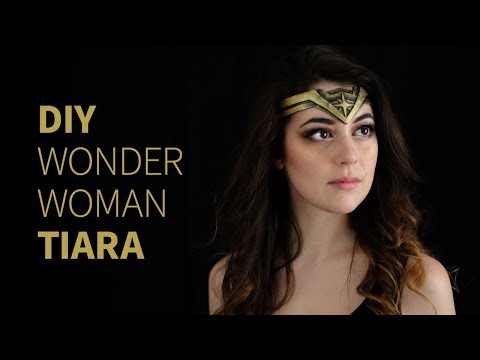 DIY Wonder Woman Tiara