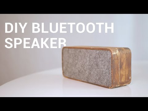 DIY Wooden Bluetooth Speaker Tutorial