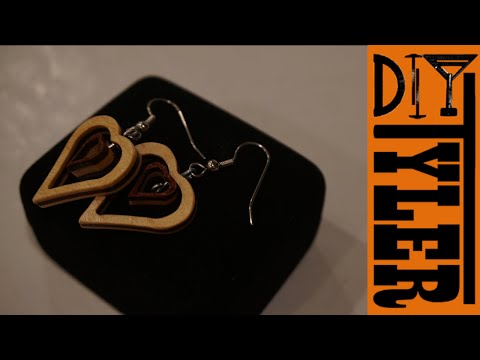 DIY Wooden Earrings