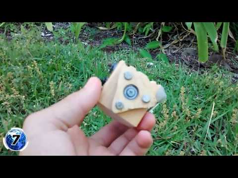 DIY Wooden Fidget Cube (that's also a Fidget SPINNER!)