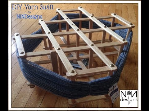 DIY Yarn Swift