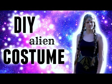 DIY alien costume