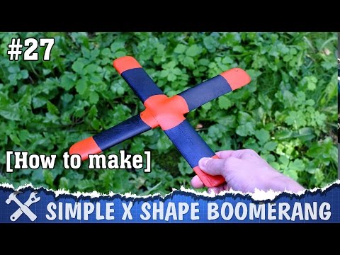 DIY boomerang - how to make it