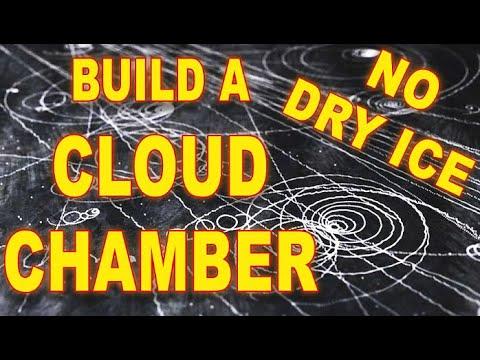 DIY cloud chamber: no dry ice required - how to make, how it works!