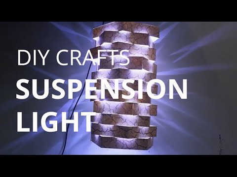 DIY crafts : suspension light