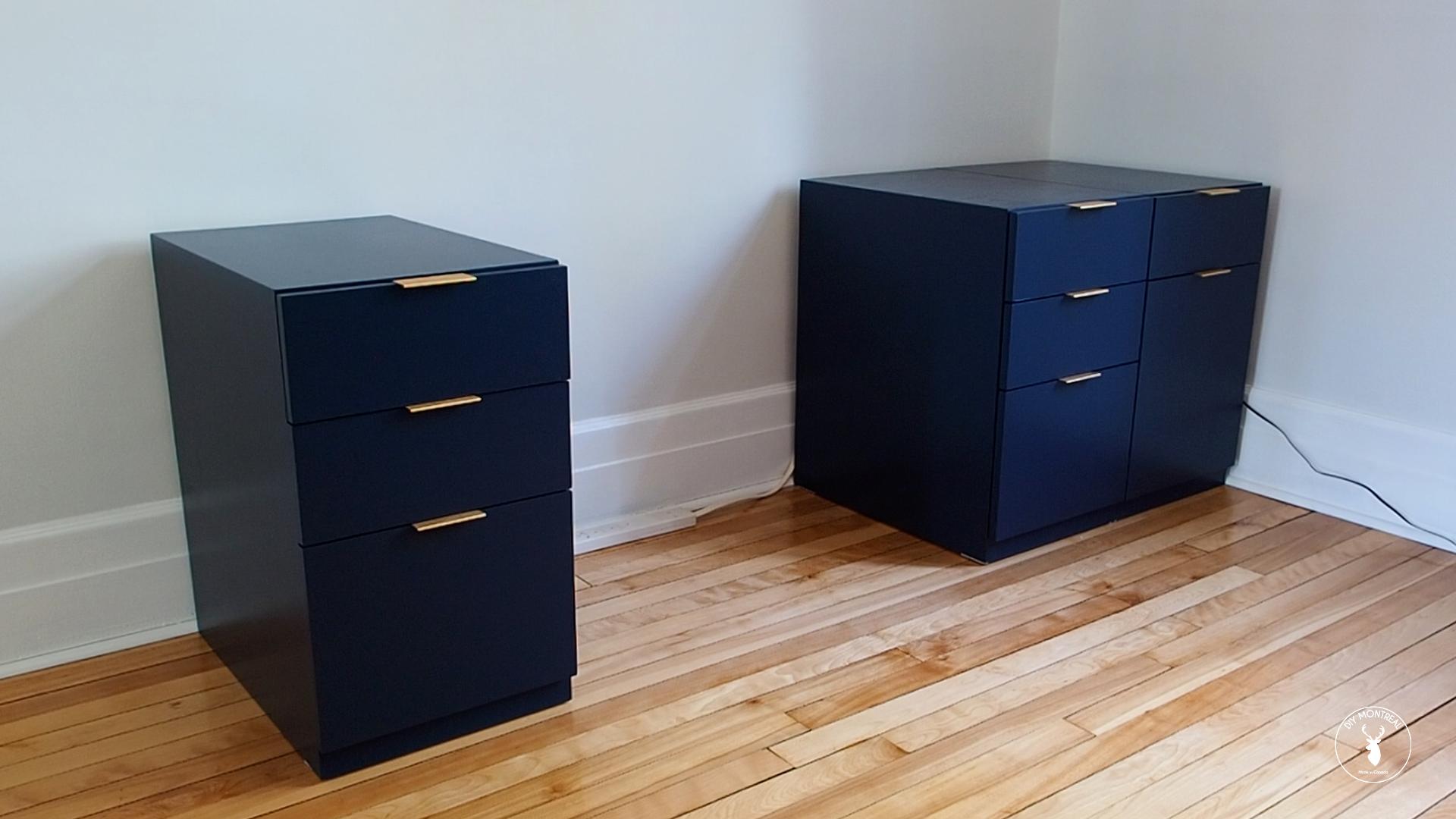 DIY desk top - Install base cabinets.jpg