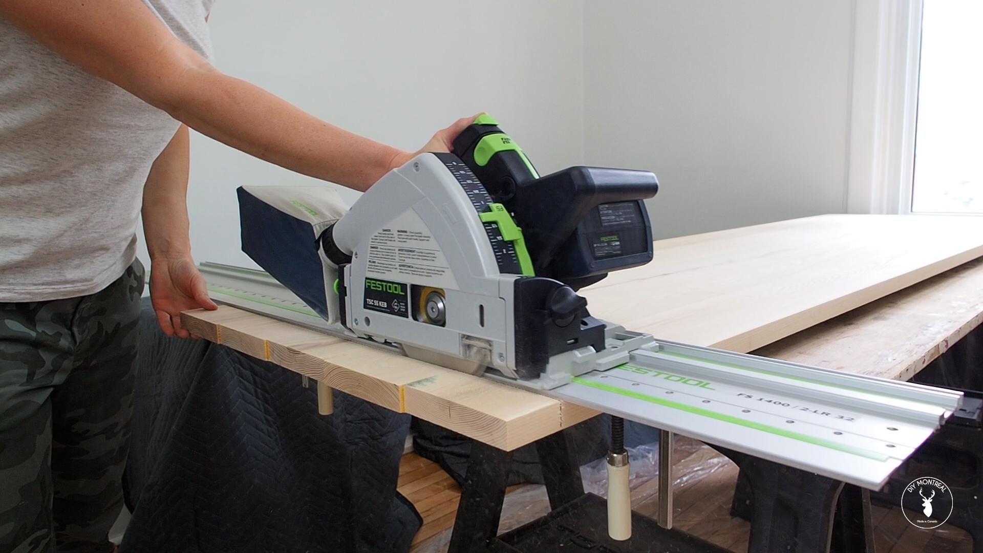 DIY desk top - trim ends to length with a track saw.jpg