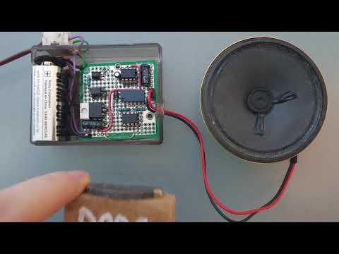 DIY door Alarm with ATTiny45