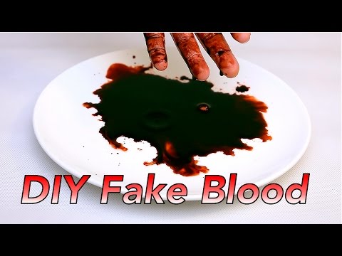 DIY fake blood (Chemistry Trick)