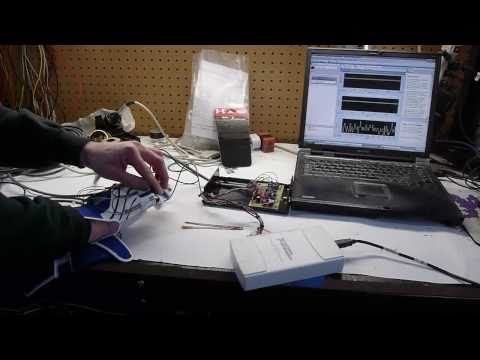 DIY flex sensor gloves for possible VR or video game control