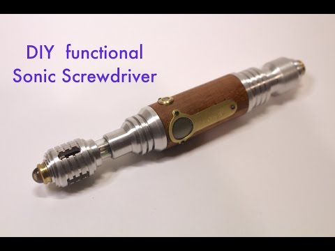 DIY functioning Sonic Screwdriver