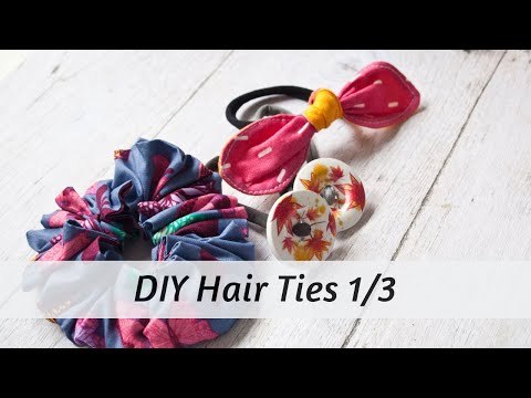 DIY knotted hair tie / Hair ties (1)