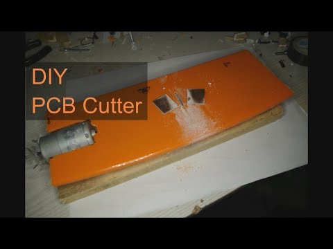 DIY pcb cutter