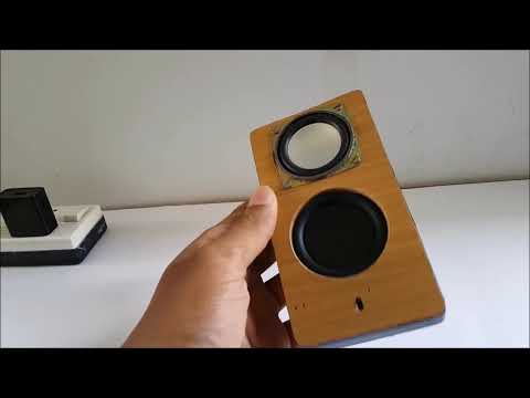DIY portable speaker cum Power bank