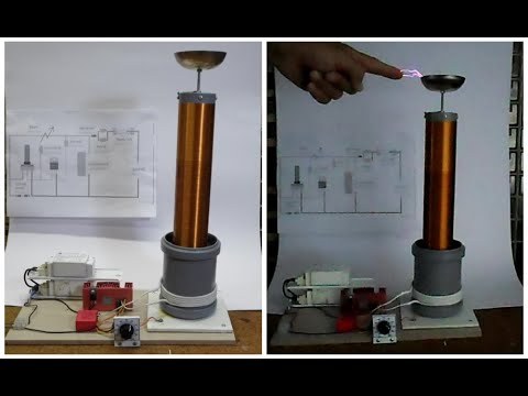 DIY simple 220v one transistor Tesla Coil