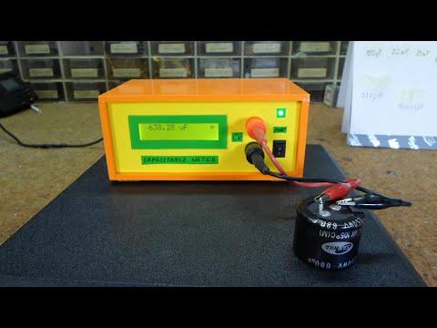 DIY simple Arduino Autorange capacitance meter (10pF-10000MicroF)