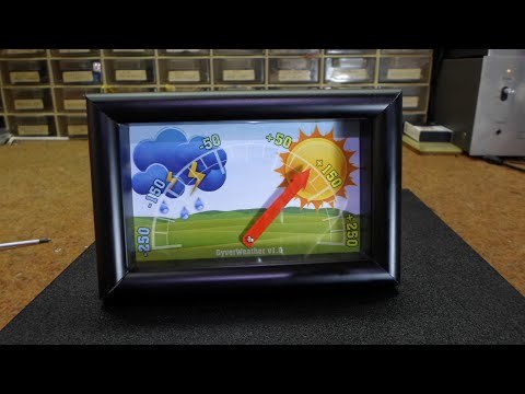 DIY simple Arduino weather forecaster