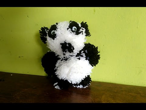 DIY- urso de pelucia com novelo de l&amp;atilde;