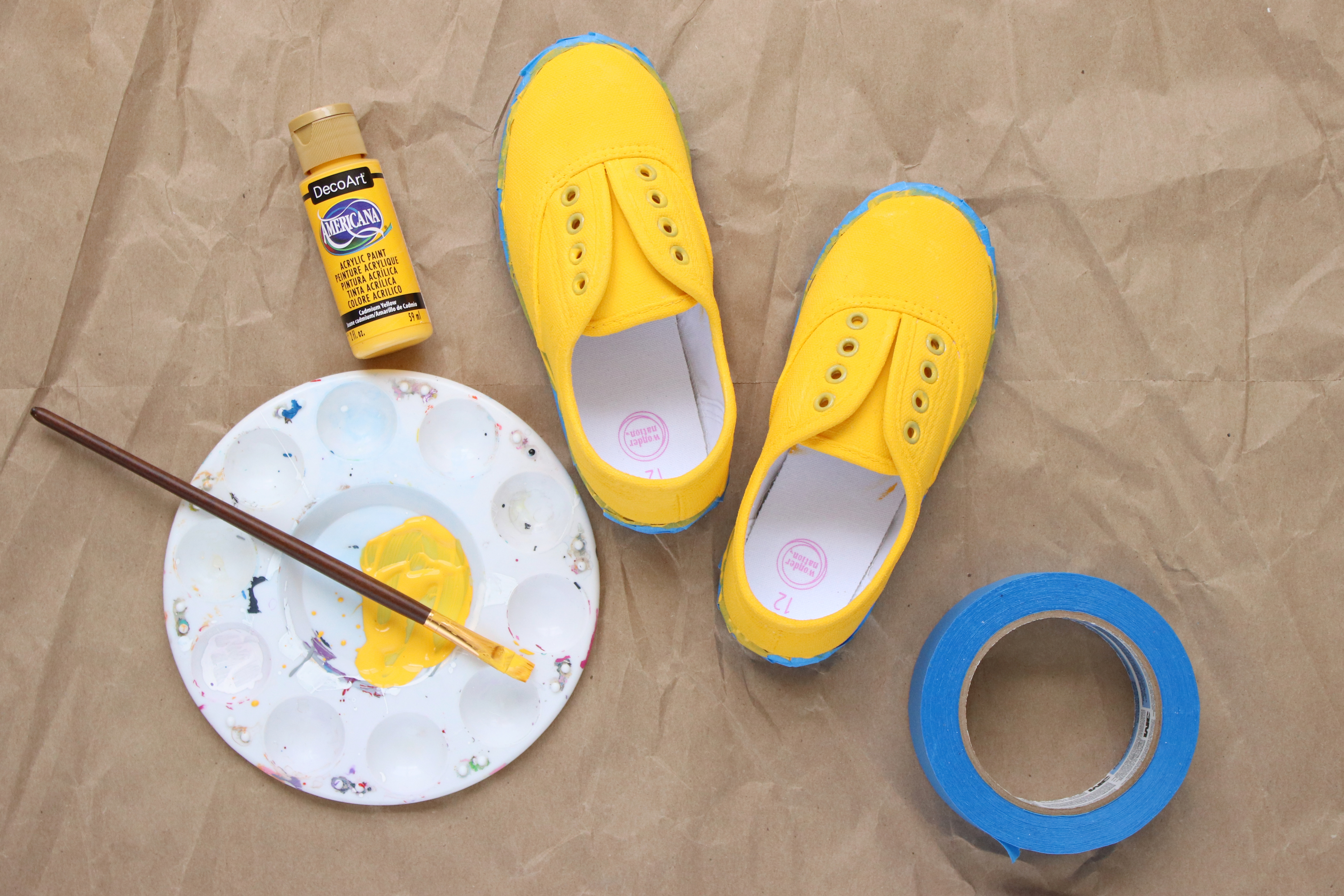 DIY-Pikachu-Shoes-3-base-paint.jpg