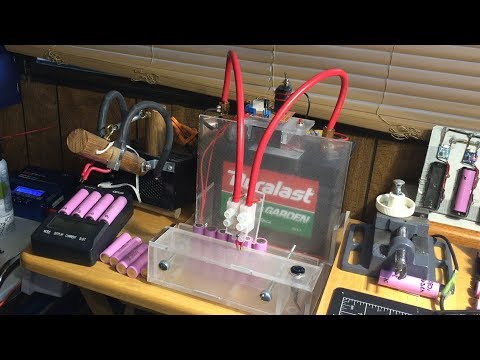 DIY12V 220CCA Car Battery 18650 Tab Spot Welder #4